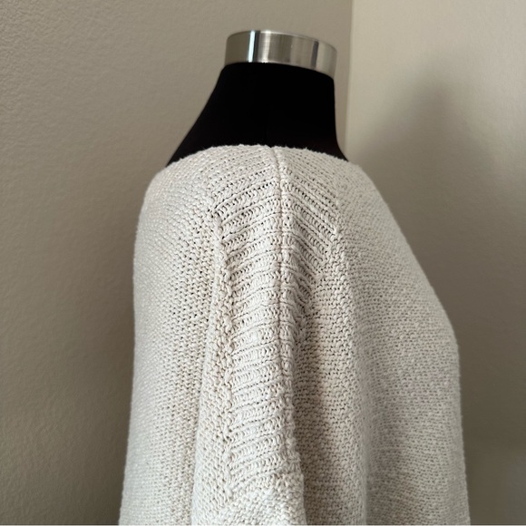 Anthropologie Ronita Sweater Tee Ivory Size M - Picture 9 of 15